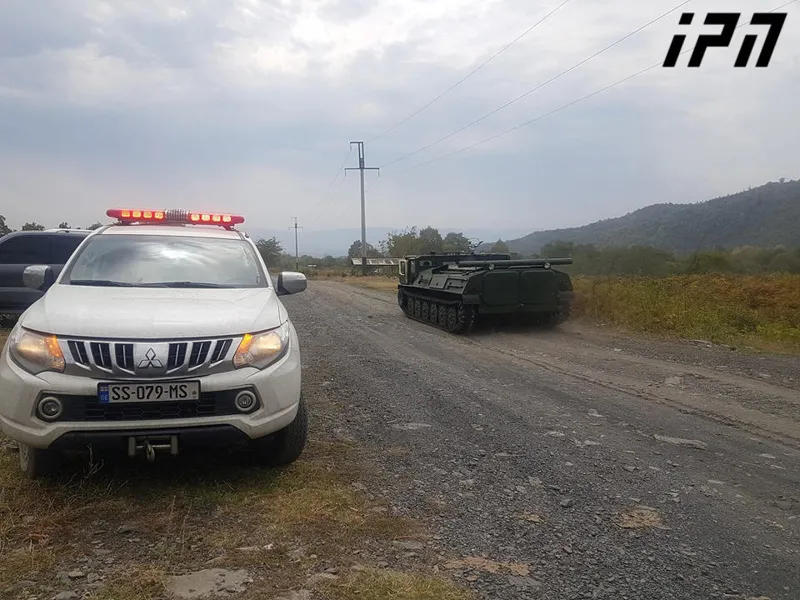 Пожар в лесу села Ахалсопели Кварельского муниципалитета локализован